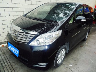 【粵港車】豐田阿爾法 黑色